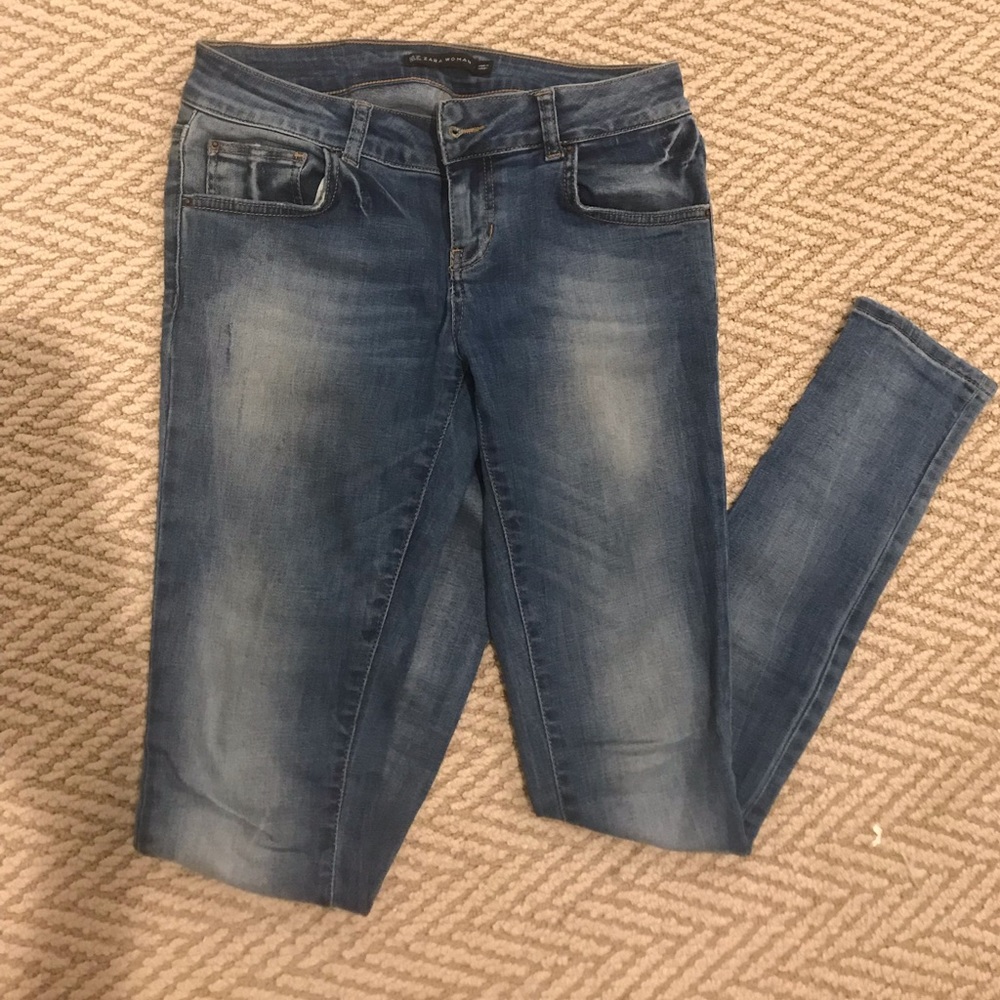 Zara Women Super Skinny Low Rise Jeans
